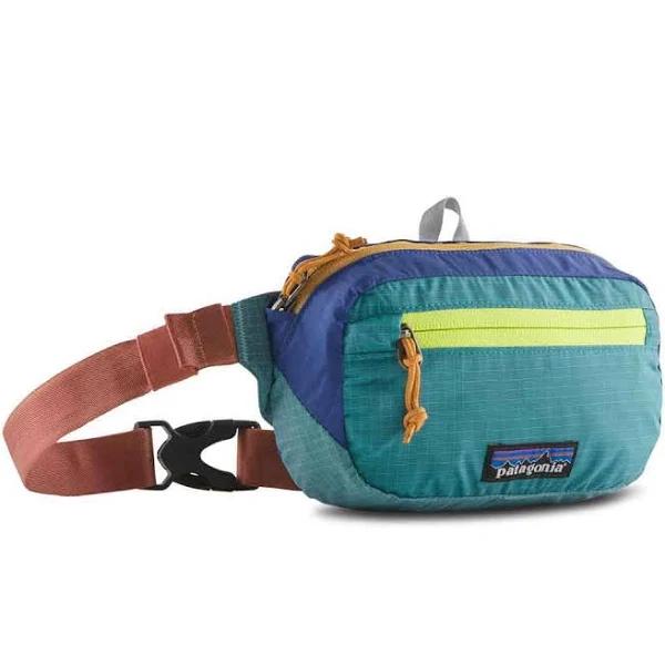 Patagonia - Ultralight Black Hole Mini Hip Pack Patchwork: Subtidal Blue