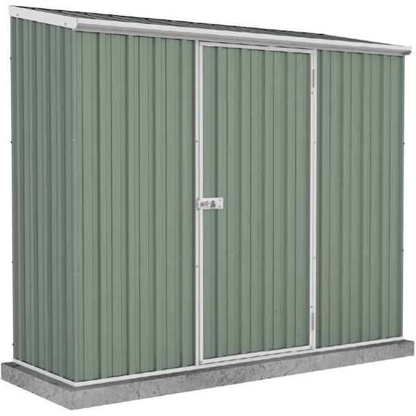 Absco Space Saver Shed Pale Eucalypt 2.26m x 0.78m x 1.95m