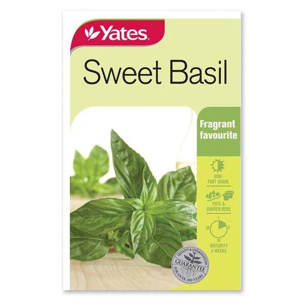 Yates Sweet Basil Seeds 0.3 G