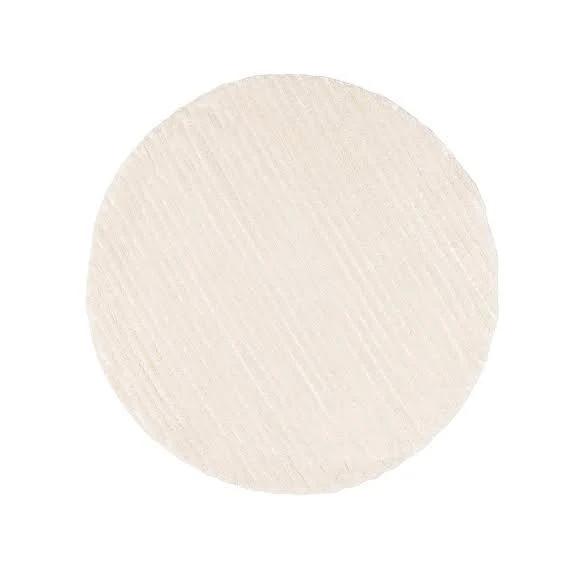 Senna Round Floor Rug Ivory by Freedom, 100% Polyester