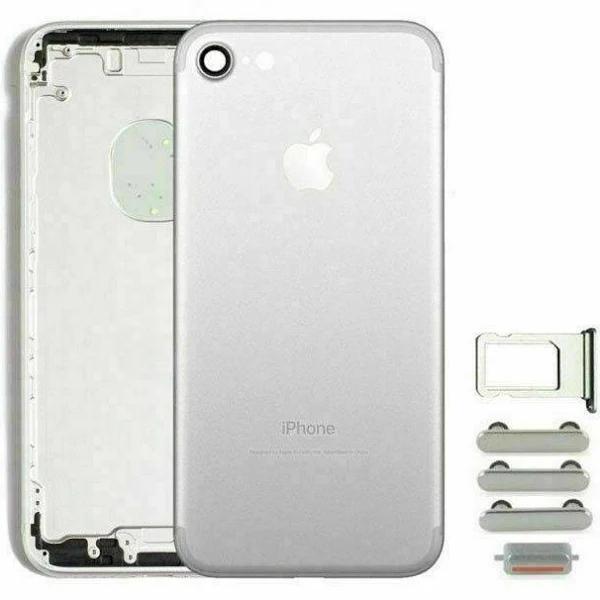 BatteryMate Full Alloy Metal Back Chassis Housing Replacement Frame Case iPhone 6 6s 7 8 + - Grey