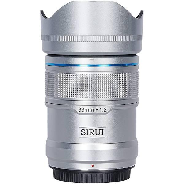 Sirui Sniper 33mm f/1.2 APSC Auto-Focus Lens For Sony E Mount - Silver