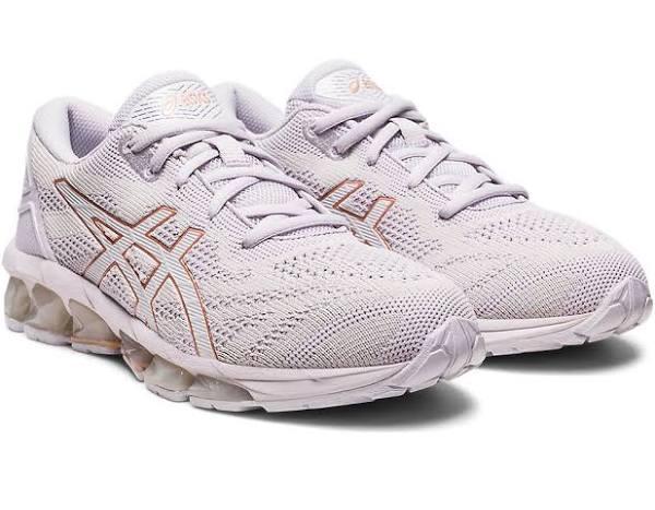 ASICS Women's Gel-Quantum 360 VII (Knit) - Sportstyle Sneakers - Lilac Hint/Rose Gold 5.5