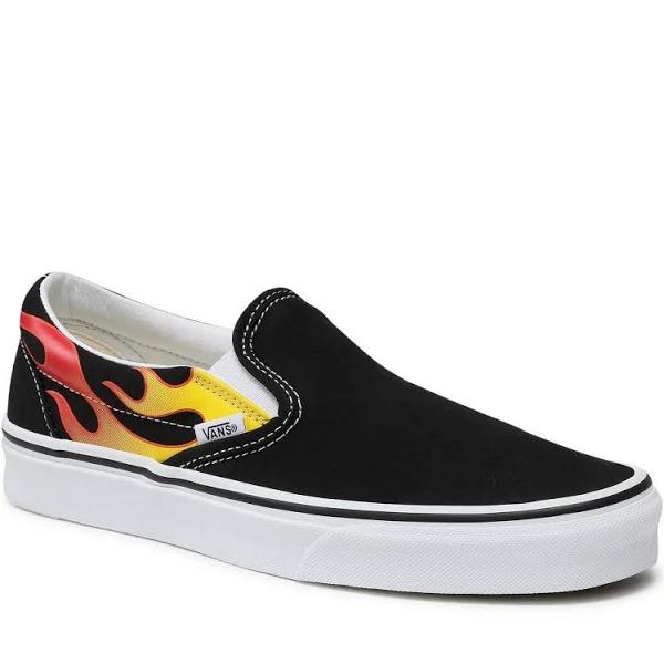 Vans Classic Slip On Shoes - Black