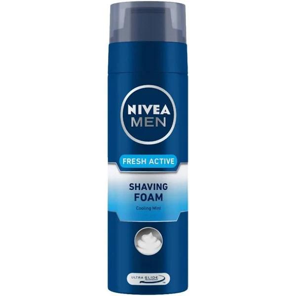 Nivea Men Fresh Active Shaving Foam - 200 ml