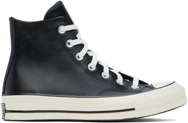 Converse Chuck 70 Leather Sneakers in Black