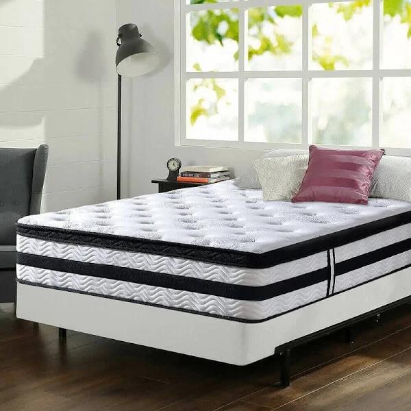 DreamZ 35cm Thickness Euro Top Egg Crate Foam Mattress in Single Size