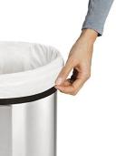 simplehuman Code G 30L Custom Fit Bin Liners, White, CW0166