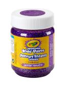 Crayola Washable Kids Paint, Glitter Violet Flicker- 59ml