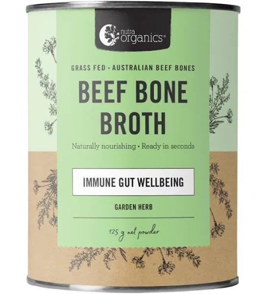 Nutra Organics Beef Bone Broth 125 G / Garden Herb