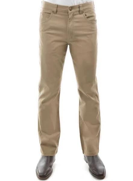 Thomas Cook Mens Stretch Moleskin Mid Rise Reg Fit Straight 30 Leg