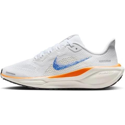 Nike Air Zoom Pegasus 41 Kids Running Shoes White/Blue US 4