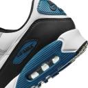 Nike Air Max 90 - Light Smoke Grey/Black/Industrial blue/summit White - 8