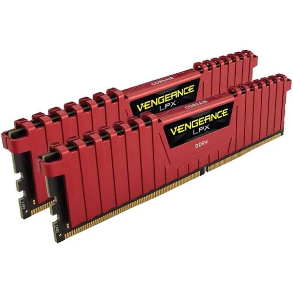 Corsair 32GB (2x16GB) DDR4 2666MHz Vengeance LPX Red