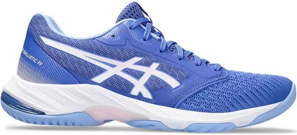 ASICS Netburner Ballistic FF 3 Womens Netball Shoes Blue/White US 11