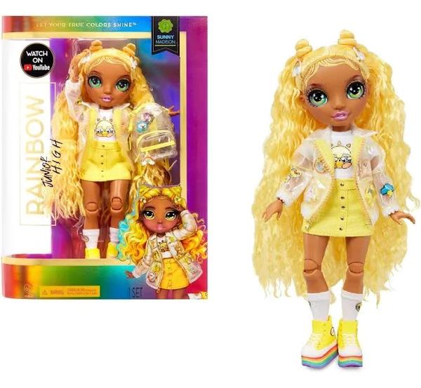 Rainbow High Junior High Fashion Doll - Sunny Madison