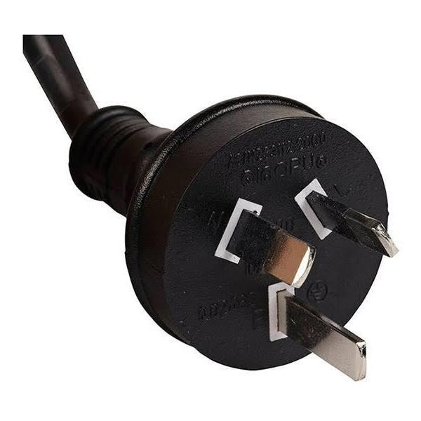 IEC C19 to Mains Power Cable 10A Black 2m