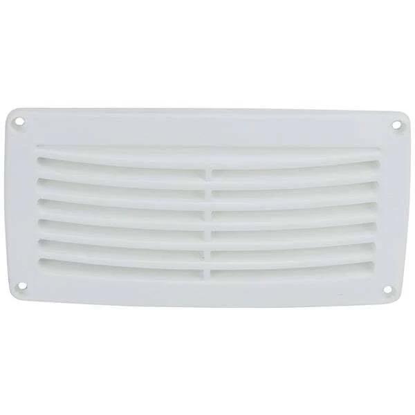 Arc Edge Louvre ABS Plastic - Rectangular Vent