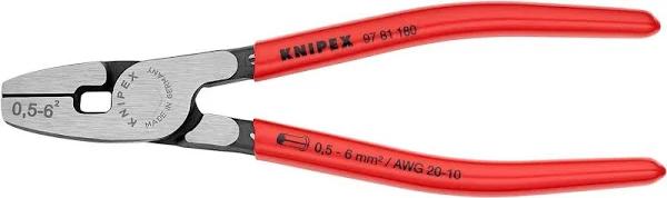 Knipex Crimping Pliers for Wire Ferrules 97 81 180