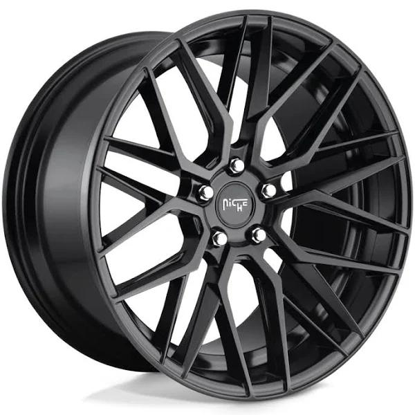 Niche M190 Gamma 20x9 5x114.3 +35 Offset Black Wheel