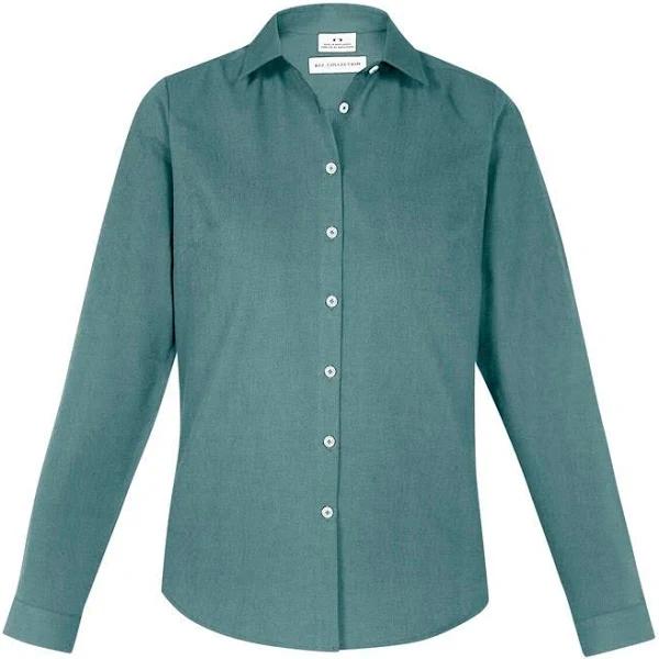 Biz Collection Womens Memphis Shirt (S127LL) 12 / Jasper Green