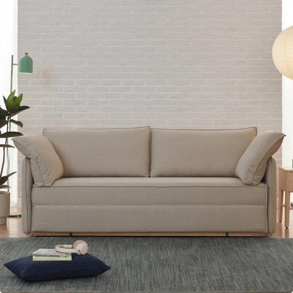 Bower Sofa Bed - Warm Beige / 3.5 Seater (Double)