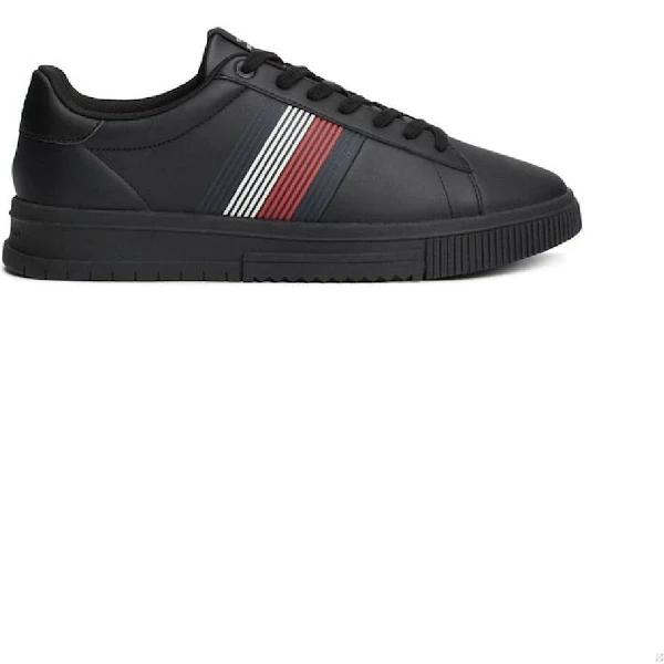 Tommy Hilfiger Black Polyester Men's Sneaker