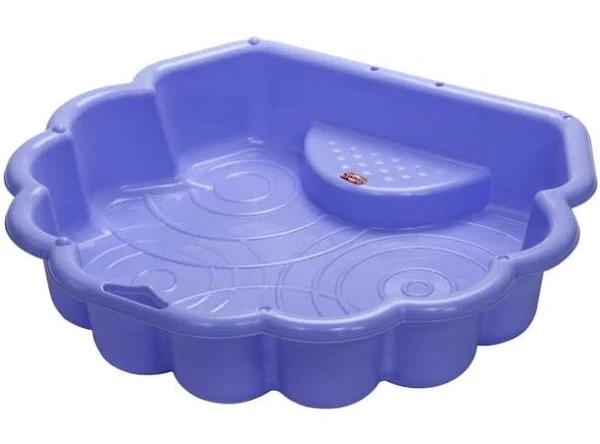 Tuff Play 85x54cm Shell Time Sand/Water Pit Kids/Child 1-6Y Outdoor Play Purple