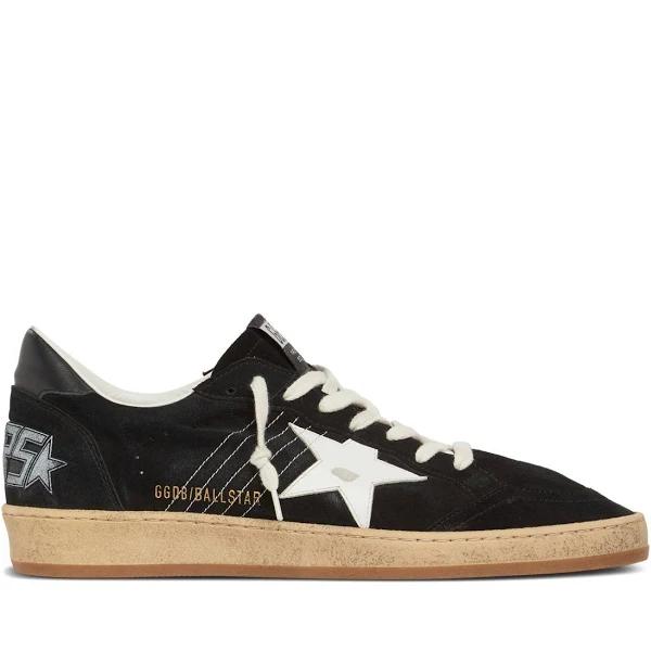 Golden Goose Deluxe Brand Women's Ball Star Suede and Leather Sneakers - Blue - Low-top Sneakers - 8