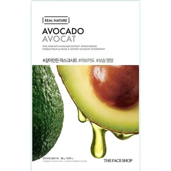 The Face Shop - Real Nature Sheet Mask Avocado