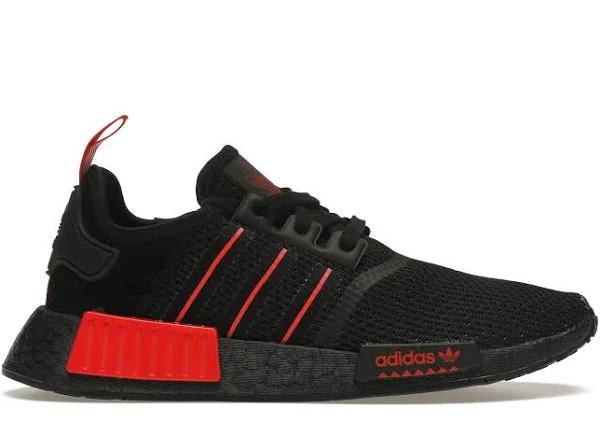 Adidas NMD_R1 'Core Black Red' Mens Sneakers - Size 11.5