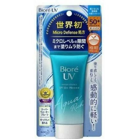 Biore - UV Aqua Rich Watery Essence - Japanese Skincare, Essence (50g)