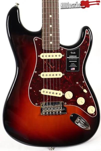 Fender American Professional II Stratocaster - Rosewood/3-Color Sunburst