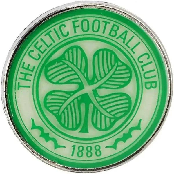 Celtic FC Crest Badge (Green) (One Size)