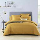 Soho 1000TC Quilt Cover Set Mustard [Size: King Bed]