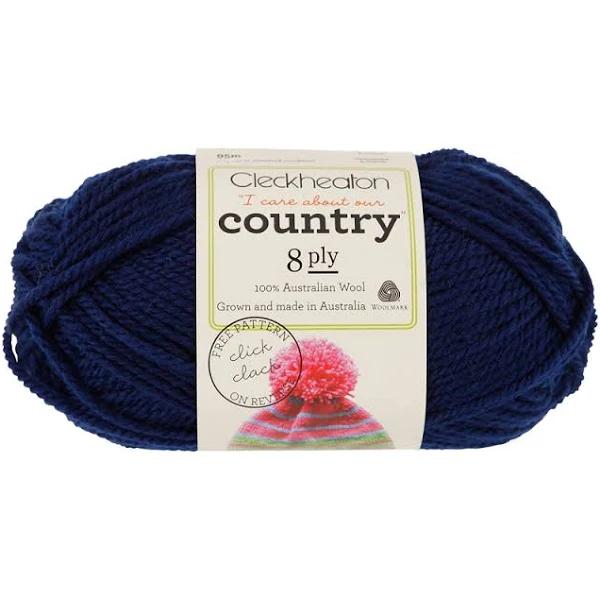 Cleckheaton Country 8 Ply 0048 - Navy