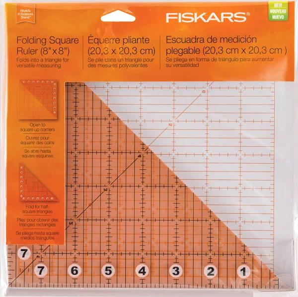 Fiskars Folding Ruler 8"x8"