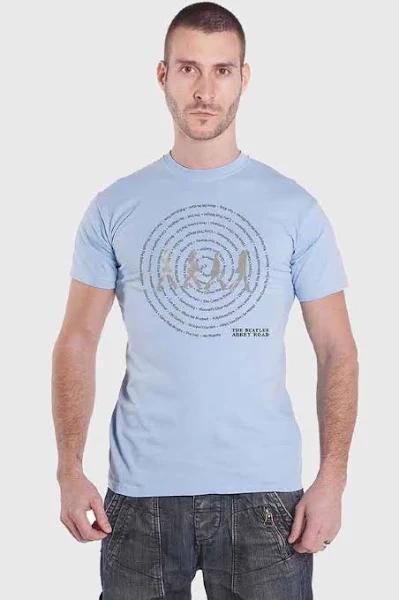 The Beatles Abbey Road Songs Swirl T Shirt