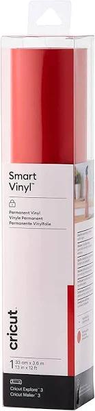 Cricut Smart Permanent Vinyl 13 x 144" Red