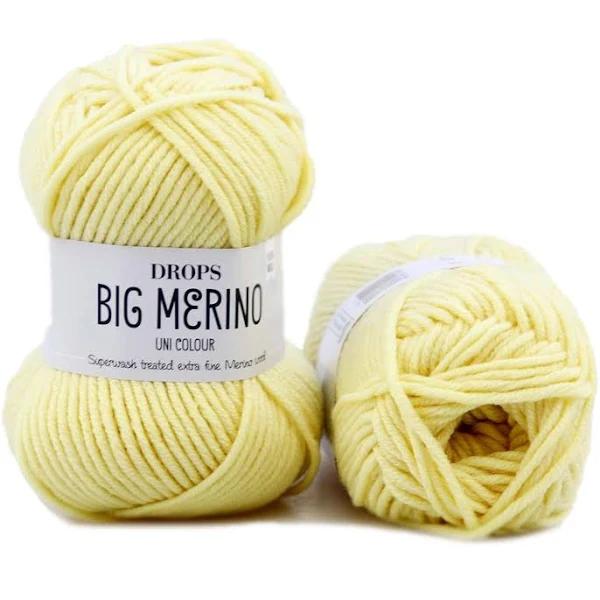 Drops Big Merino 26 Uni Lemonade