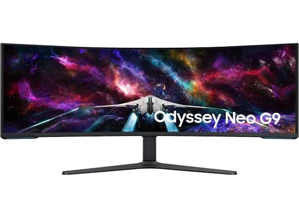 Samsung 57" Odyssey Neo G95Nc Curved QLED Duhd Gaming Monitor (57"; White)