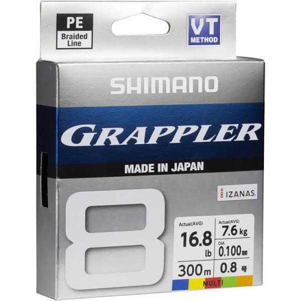 Shimano Grappler 8 PE Braid 300m Spools