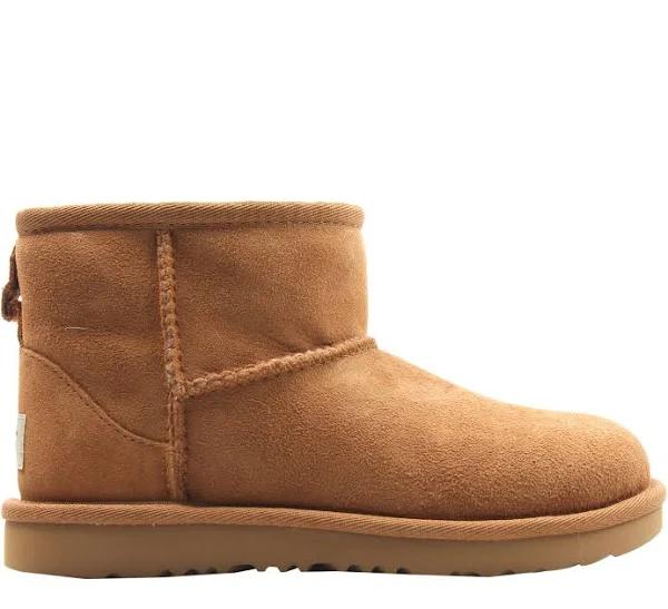 UGG Classic Mini II Kids Chestnut Brown Boots UK 5