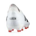 New Balance Unisex Furon Pro FG V7+ White/Black/True Red - Size 7