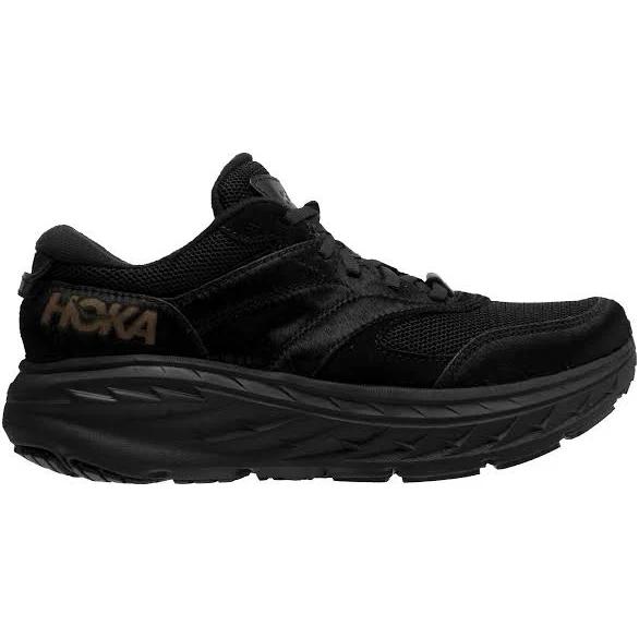 Hoka x EG Bondi L - Black Cow Hair