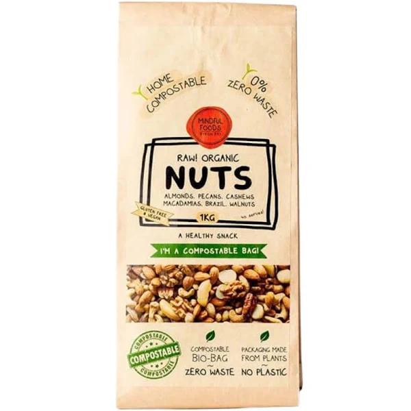 Mixed Nuts Healthy | Organic, Activated Made in Asstralia 1kg BioBag