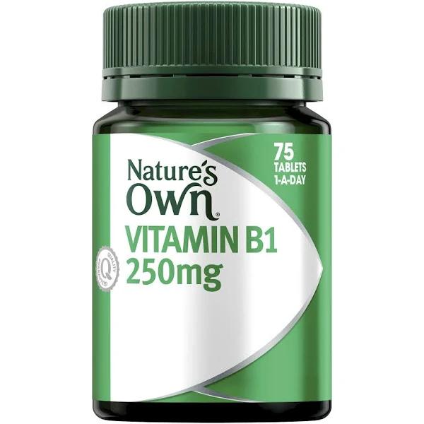 Nature's Own Vitamin B1 250mg - 75 Tablets