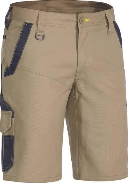 Bisley BSHC1130 Flex & Move Stretch Cargo Short Khaki 82