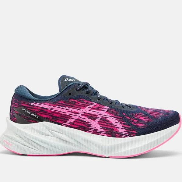 ASICS Novablast 3 Shoes Black Pink White Women - 40.5