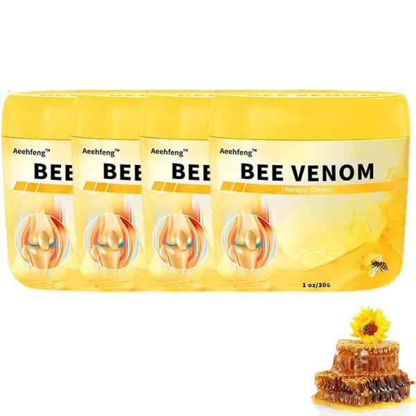 Bee Venom Advanced Joint and Bone Therapy Cream,2024 New Bee Venom Professional Cream,Advanced Bee Venom Gel Joint and Bone Therapy for Back, Neck,